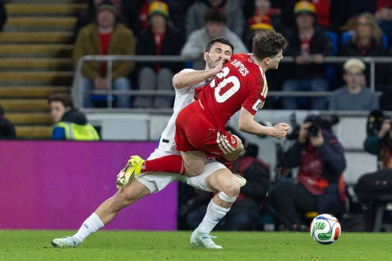 Football. 2026 FIFA World Cup Qualifiers. Wales - Bosnia and Herzegovina. 26.03.2026