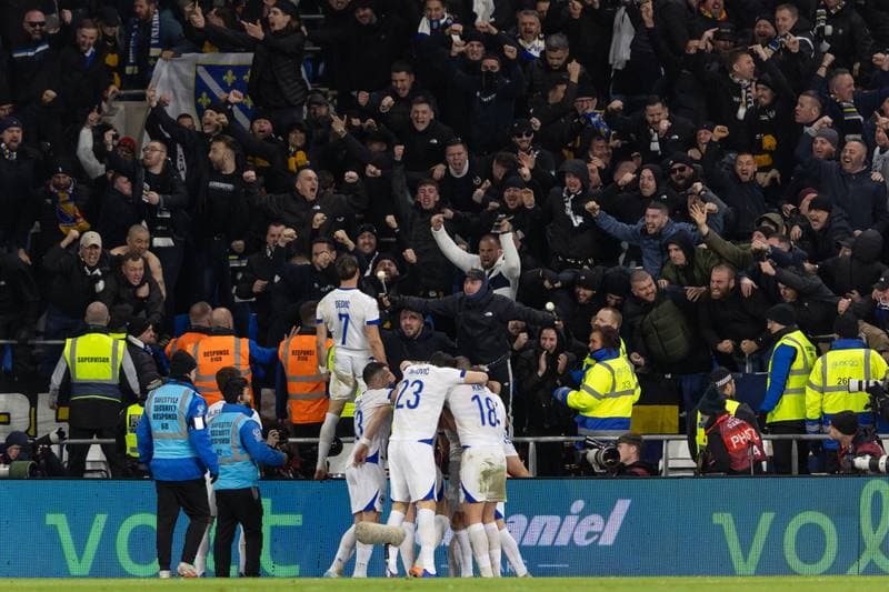 Football. 2026 FIFA World Cup Qualifiers. Wales - Bosnia and Herzegovina. 26.03.2026