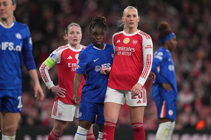 Football. UEFA Women's Champions League. Arsenal - Chelsea. 24.03.2026