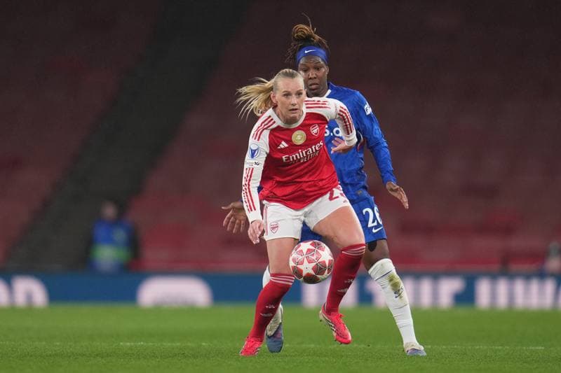 Football. UEFA Women's Champions League. Arsenal - Chelsea. 24.03.2026
