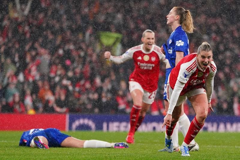 Football. UEFA Women's Champions League. Arsenal - Chelsea. 24.03.2026
