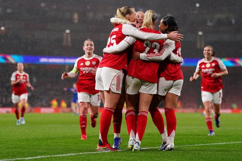 Football. UEFA Women's Champions League. Arsenal - Chelsea. 24.03.2026