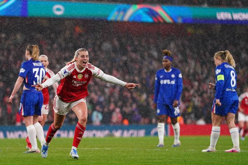 Football. UEFA Women's Champions League. Arsenal - Chelsea. 24.03.2026