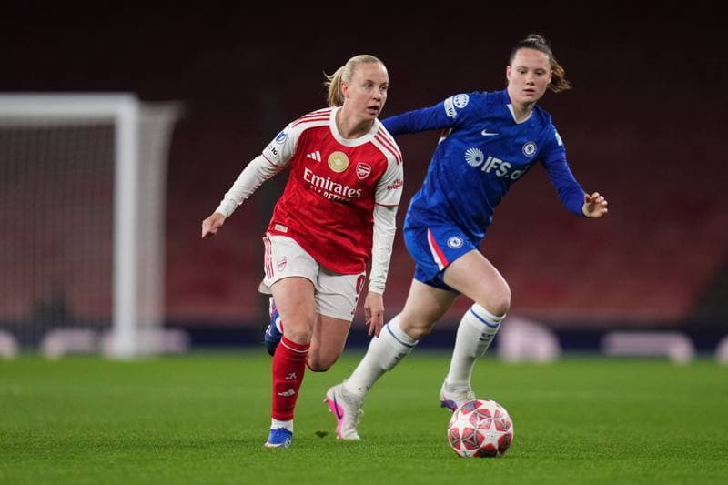 Football. UEFA Women's Champions League. Arsenal - Chelsea. 24.03.2026