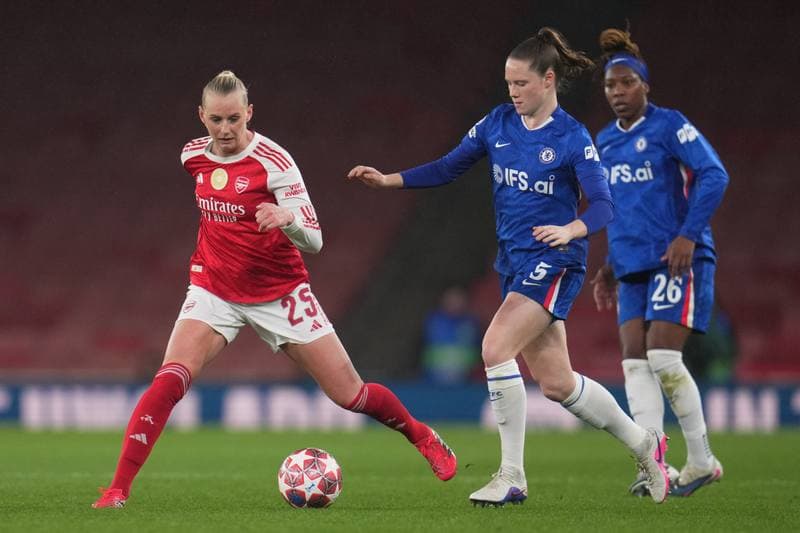 Football. UEFA Women's Champions League. Arsenal - Chelsea. 24.03.2026