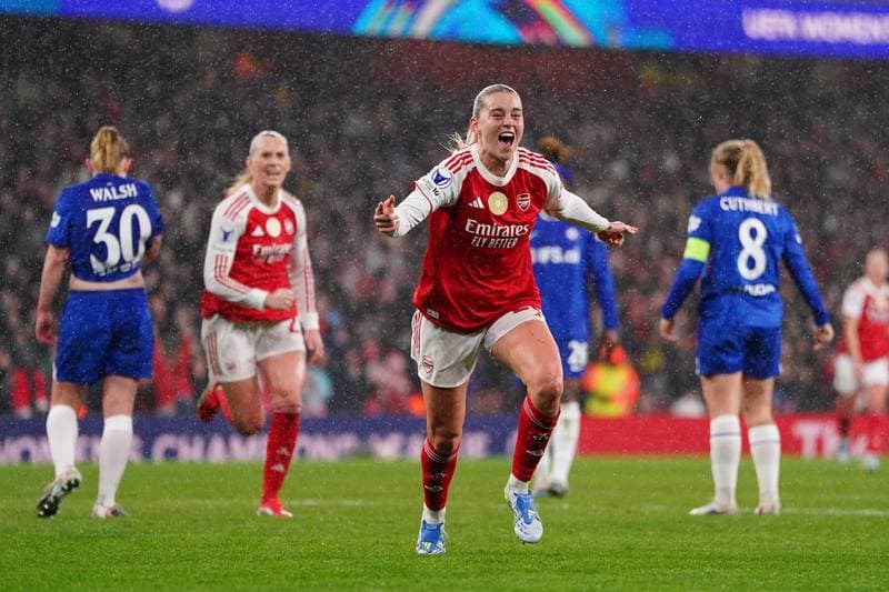 Football. UEFA Women's Champions League. Arsenal - Chelsea. 24.03.2026