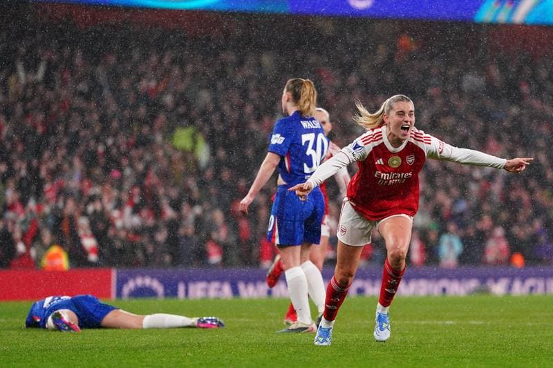 Football. UEFA Women's Champions League. Arsenal - Chelsea. 24.03.2026