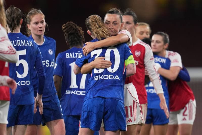 Football. UEFA Women's Champions League. Arsenal - Chelsea. 24.03.2026