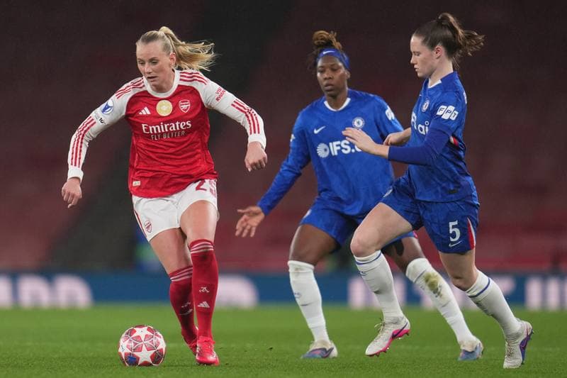 Football. UEFA Women's Champions League. Arsenal - Chelsea. 24.03.2026