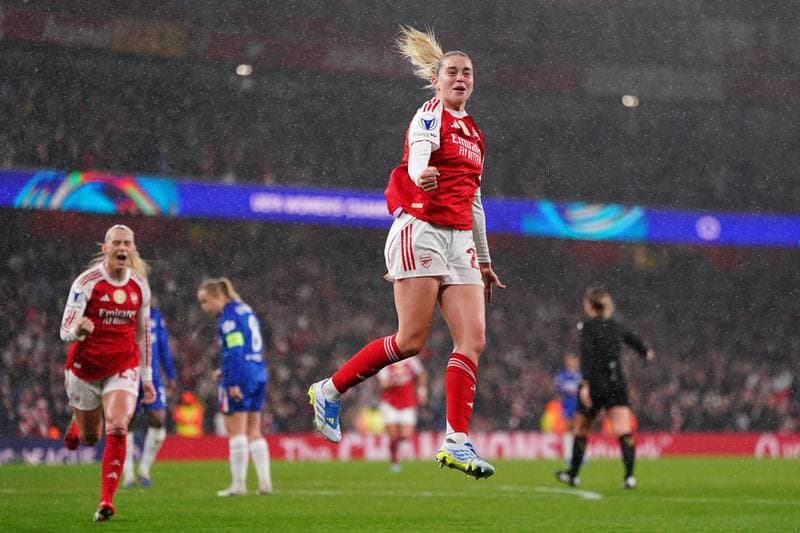 Football. UEFA Women's Champions League. Arsenal - Chelsea. 24.03.2026