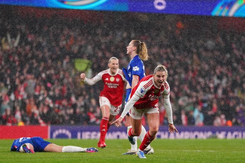Football. UEFA Women's Champions League. Arsenal - Chelsea. 24.03.2026