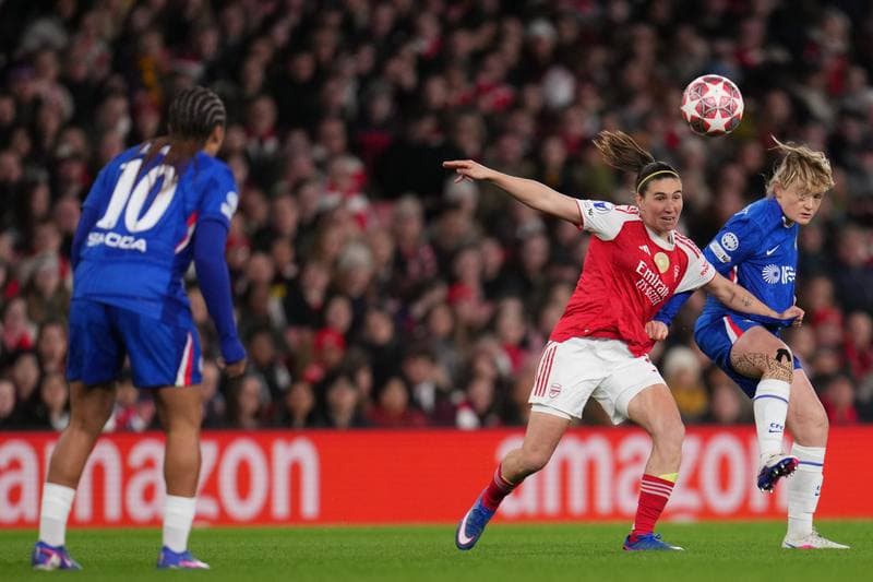 Football. UEFA Women's Champions League. Arsenal - Chelsea. 24.03.2026