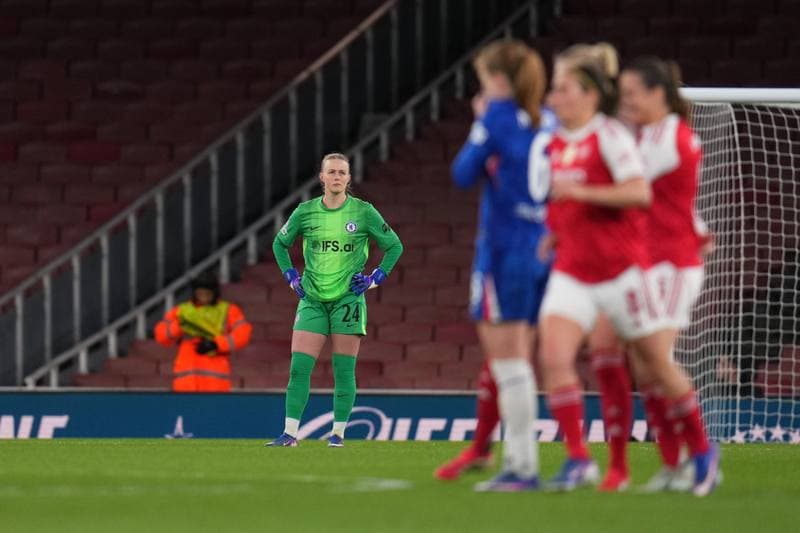 Football. UEFA Women's Champions League. Arsenal - Chelsea. 24.03.2026