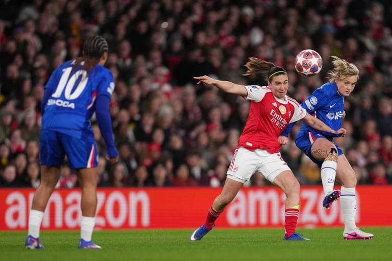 Football. UEFA Women's Champions League. Arsenal - Chelsea. 24.03.2026