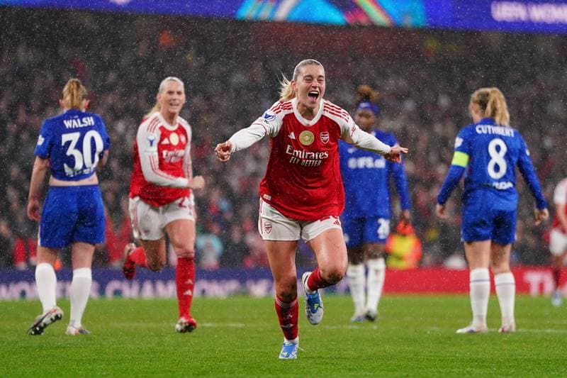 Football. UEFA Women's Champions League. Arsenal - Chelsea. 24.03.2026