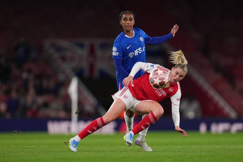 Football. UEFA Women's Champions League. Arsenal - Chelsea. 24.03.2026
