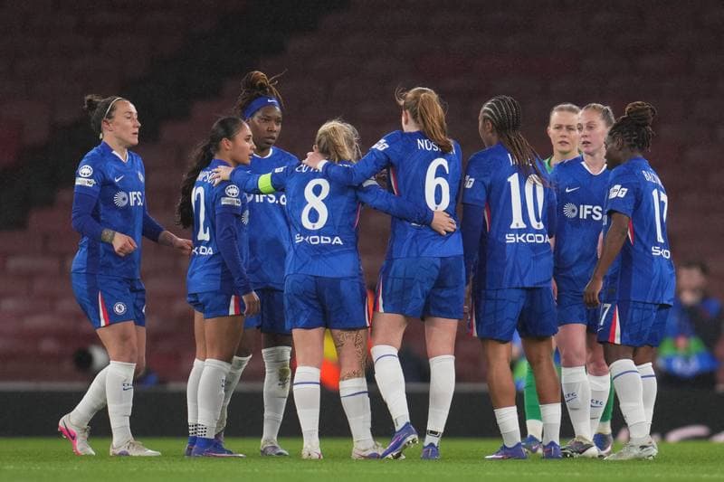 Football. UEFA Women's Champions League. Arsenal - Chelsea. 24.03.2026