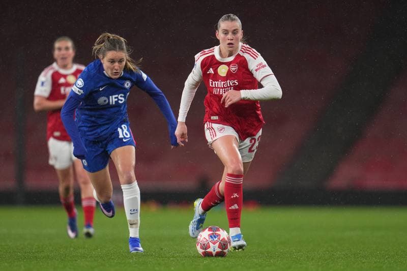 Football. UEFA Women's Champions League. Arsenal - Chelsea. 24.03.2026