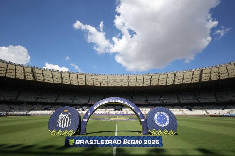 Football. Brazilian Championship A. Cruzeiro - Santos. 22.03.2026