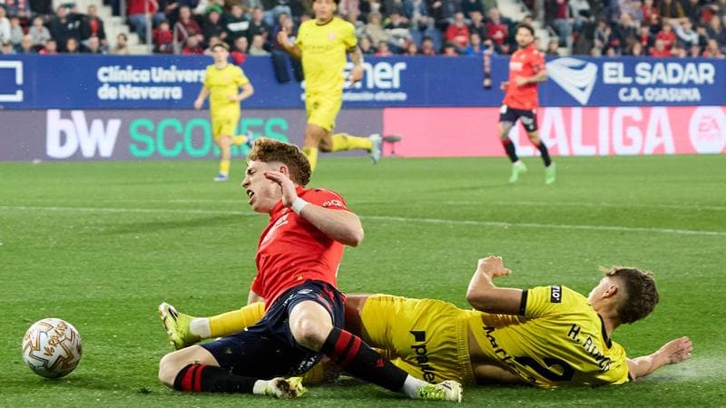 Football. La Liga EA Sports. CA Osasuna - Girona FC. 21.03.2026