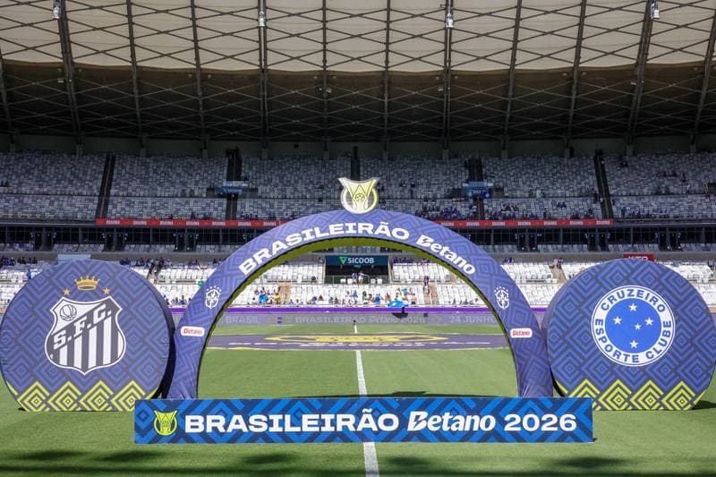 Football. Brazilian Championship A. Cruzeiro - Santos. 22.03.2026
