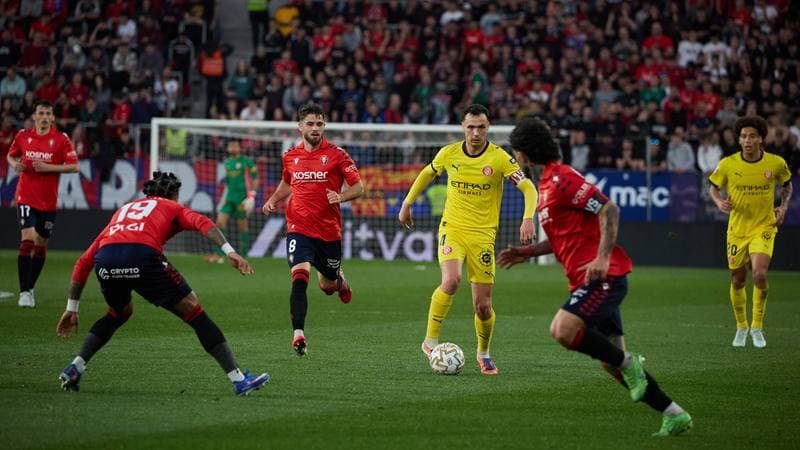 Football. La Liga EA Sports. CA Osasuna - Girona FC. 21.03.2026