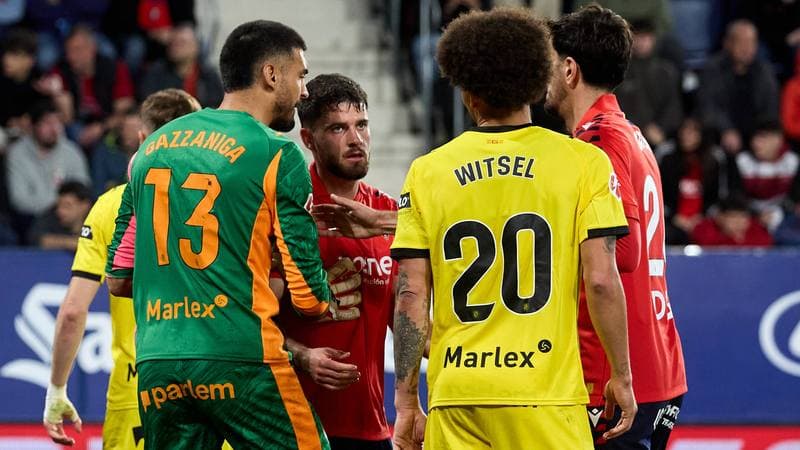 Football. La Liga EA Sports. CA Osasuna - Girona FC. 21.03.2026