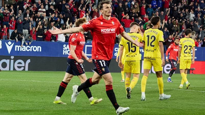 Football. La Liga EA Sports. CA Osasuna - Girona FC. 21.03.2026