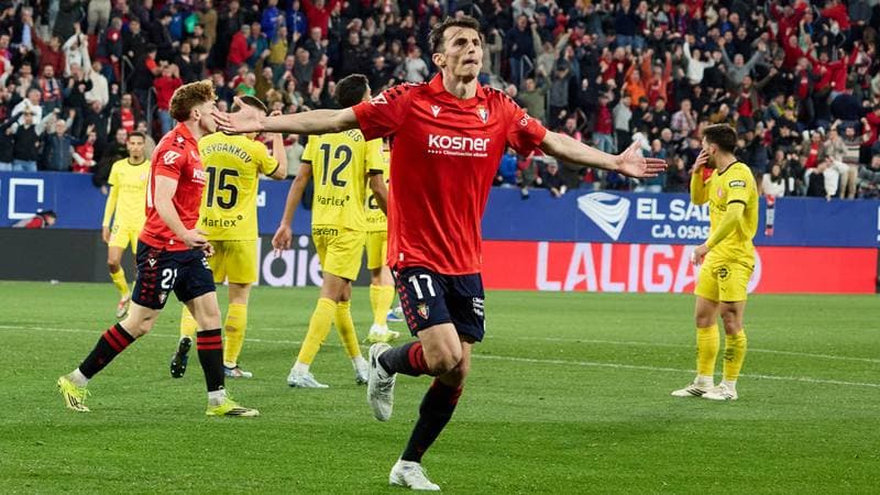 Football. La Liga EA Sports. CA Osasuna - Girona FC. 21.03.2026