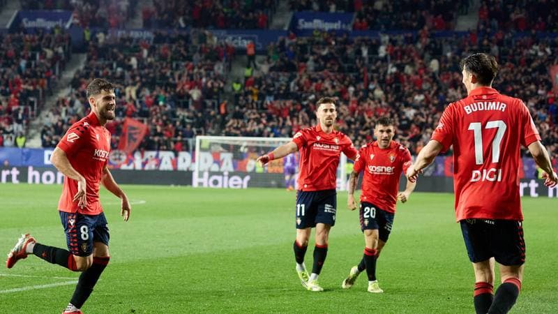 Football. La Liga EA Sports. CA Osasuna - Girona FC. 21.03.2026