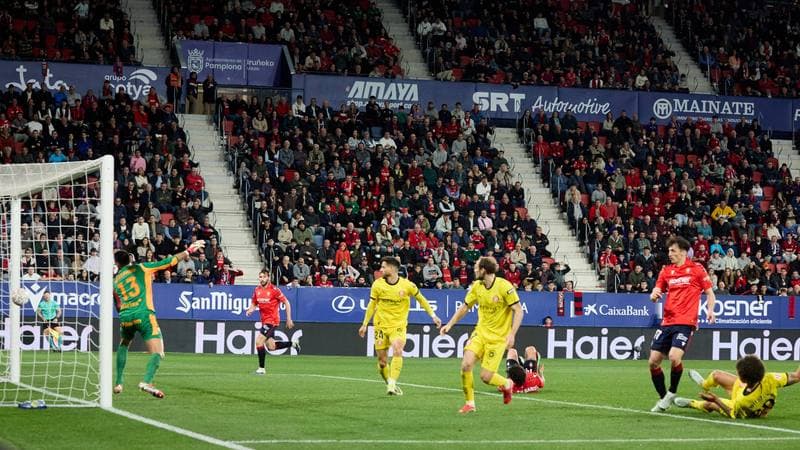 Football. La Liga EA Sports. CA Osasuna - Girona FC. 21.03.2026