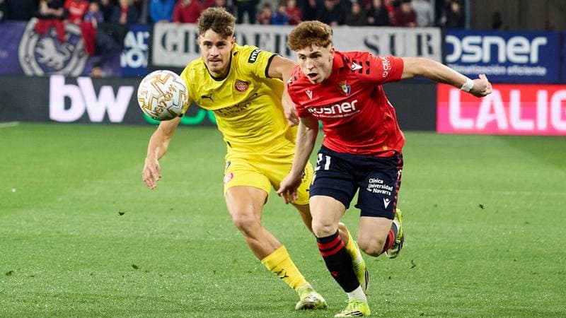 Football. La Liga EA Sports. CA Osasuna - Girona FC. 21.03.2026
