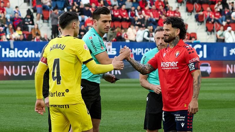 Football. La Liga EA Sports. CA Osasuna - Girona FC. 21.03.2026