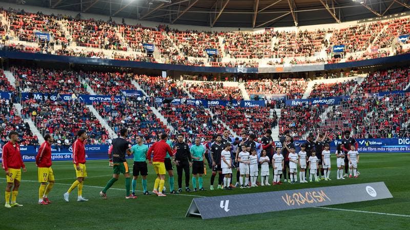 Football. La Liga EA Sports. CA Osasuna - Girona FC. 21.03.2026