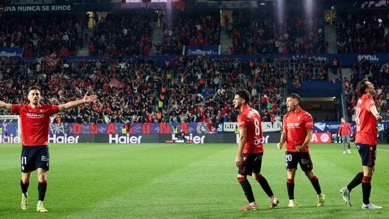 Football. La Liga EA Sports. CA Osasuna - Girona FC. 21.03.2026