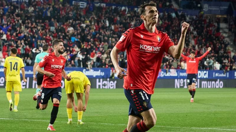 Football. La Liga EA Sports. CA Osasuna - Girona FC. 21.03.2026