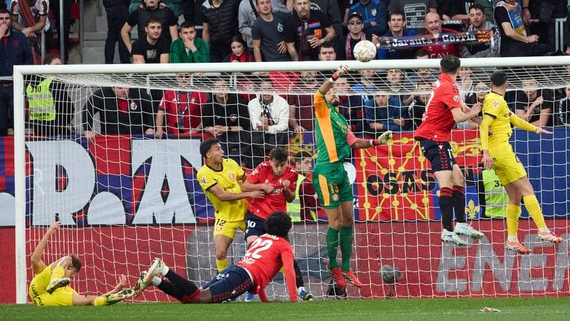 Football. La Liga EA Sports. CA Osasuna - Girona FC. 21.03.2026
