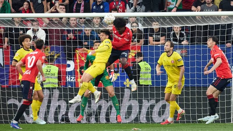 Football. La Liga EA Sports. CA Osasuna - Girona FC. 21.03.2026