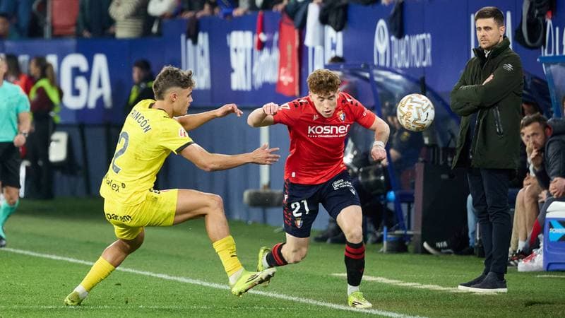 Football. La Liga EA Sports. CA Osasuna - Girona FC. 21.03.2026
