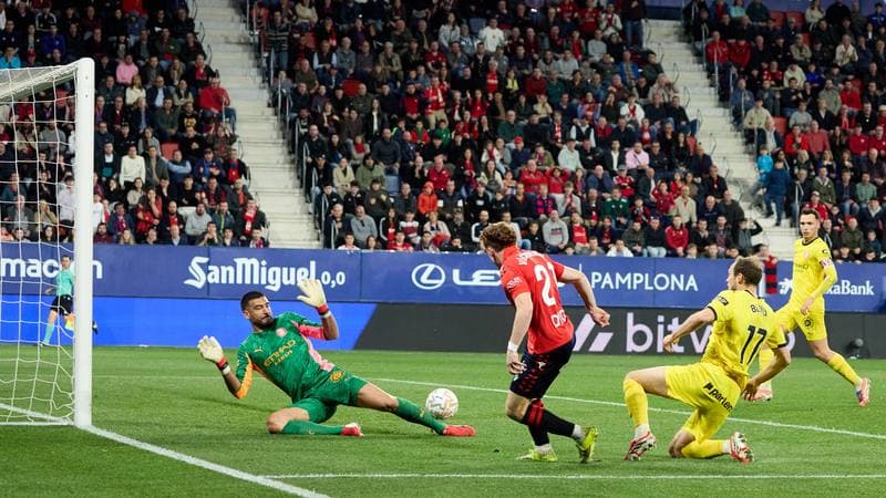 Football. La Liga EA Sports. CA Osasuna - Girona FC. 21.03.2026