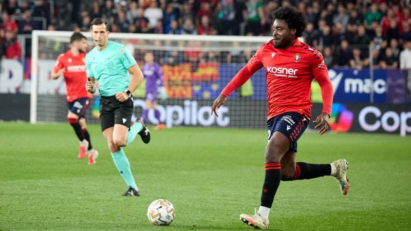 Football. La Liga EA Sports. CA Osasuna - Girona FC. 21.03.2026