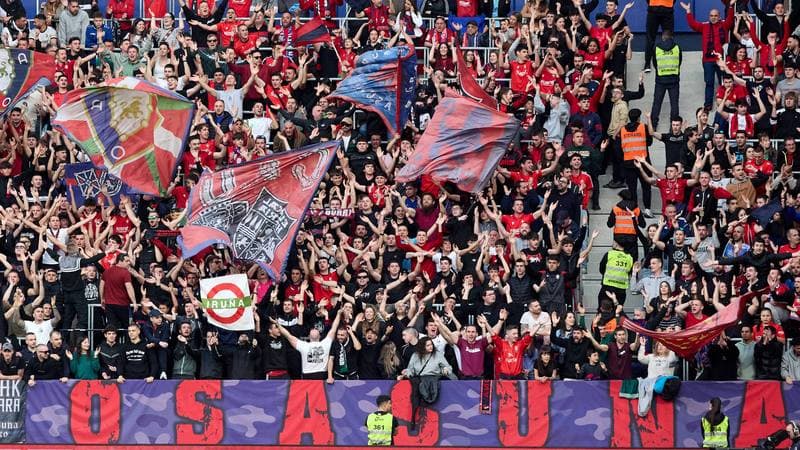 Football. La Liga EA Sports. CA Osasuna - Girona FC. 21.03.2026