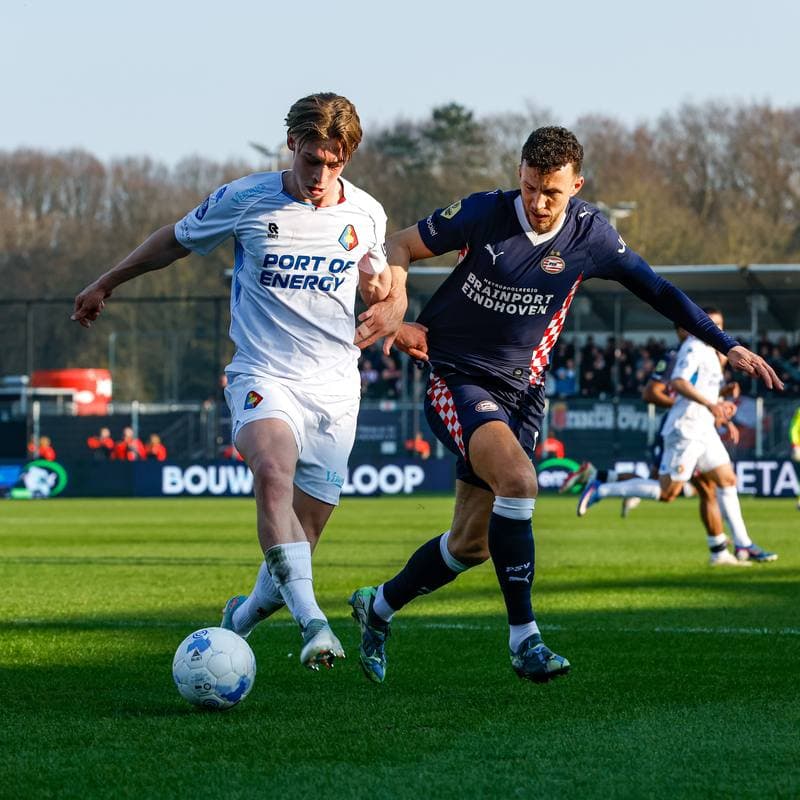 Football. Dutch Eredivisie. Telstar - PSV. 22.03.2026