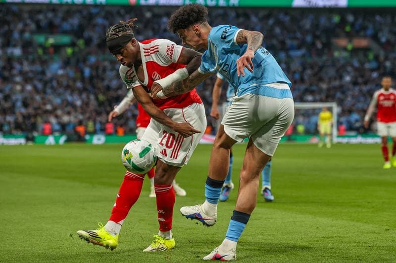 Football. Carabao Cup Final. Arsenal - Manchester City. 22.03.2026