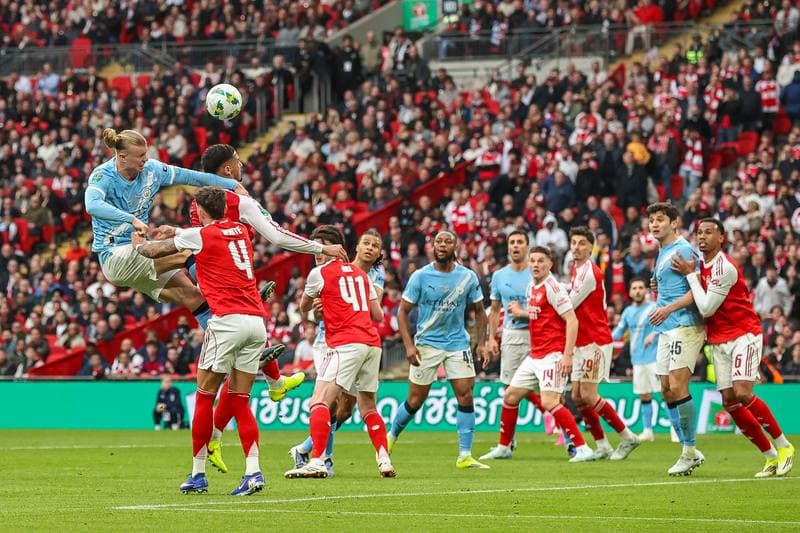 Football. Carabao Cup Final. Arsenal - Manchester City. 22.03.2026