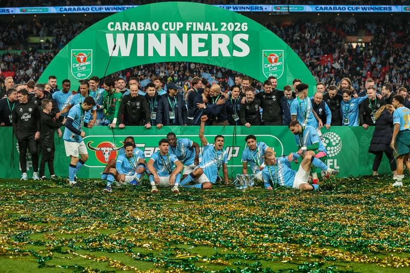 Football. Carabao Cup Final. Arsenal - Manchester City. 22.03.2026