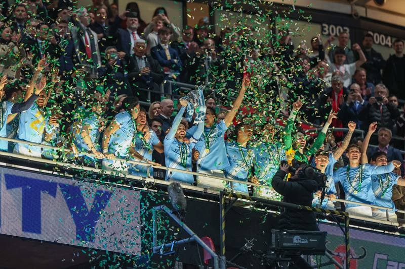 Football. Carabao Cup Final. Arsenal - Manchester City. 22.03.2026