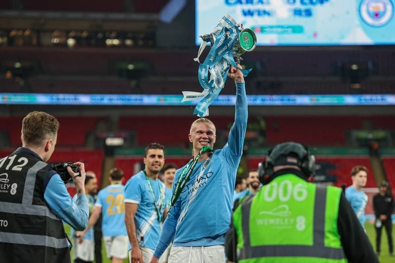 Football. Carabao Cup Final. Arsenal - Manchester City. 22.03.2026