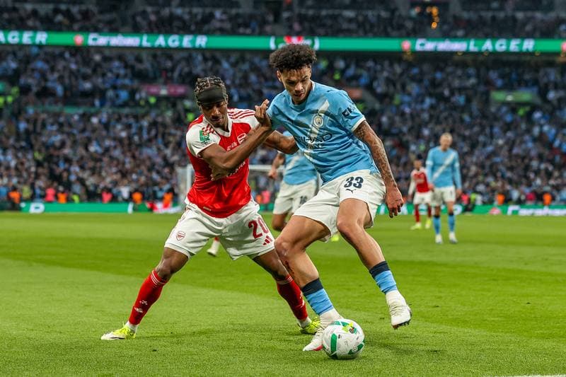 Football. Carabao Cup Final. Arsenal - Manchester City. 22.03.2026