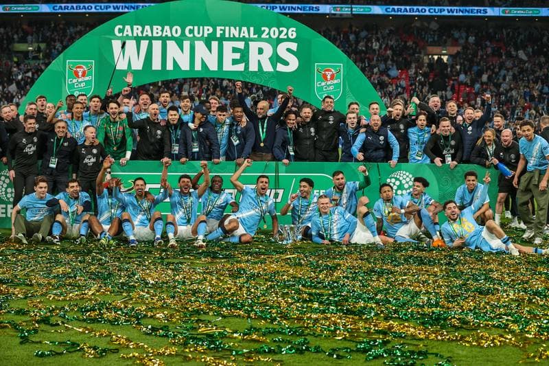 Football. Carabao Cup Final. Arsenal - Manchester City. 22.03.2026